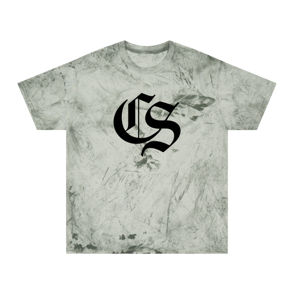 Color blast big "CS" Tee