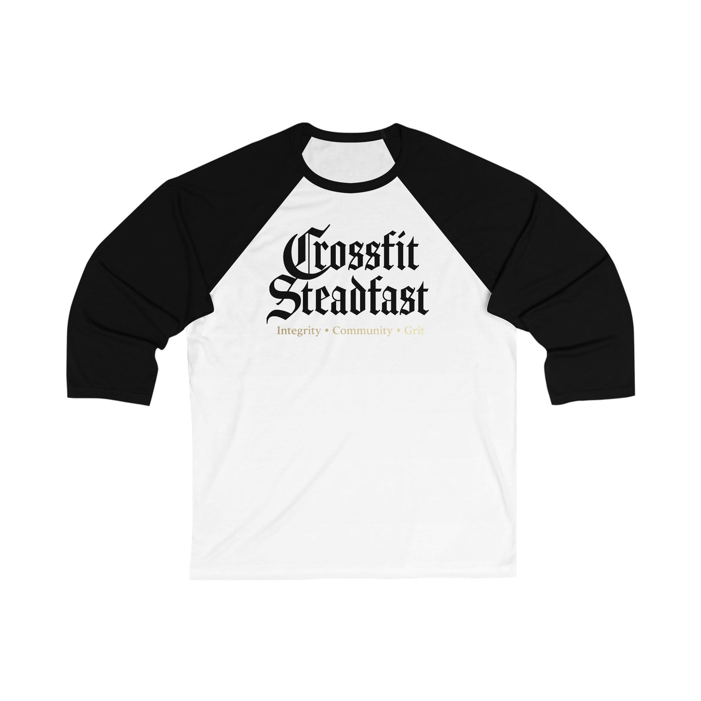 CrossFit Steadfast 3/4 Baseball Tee